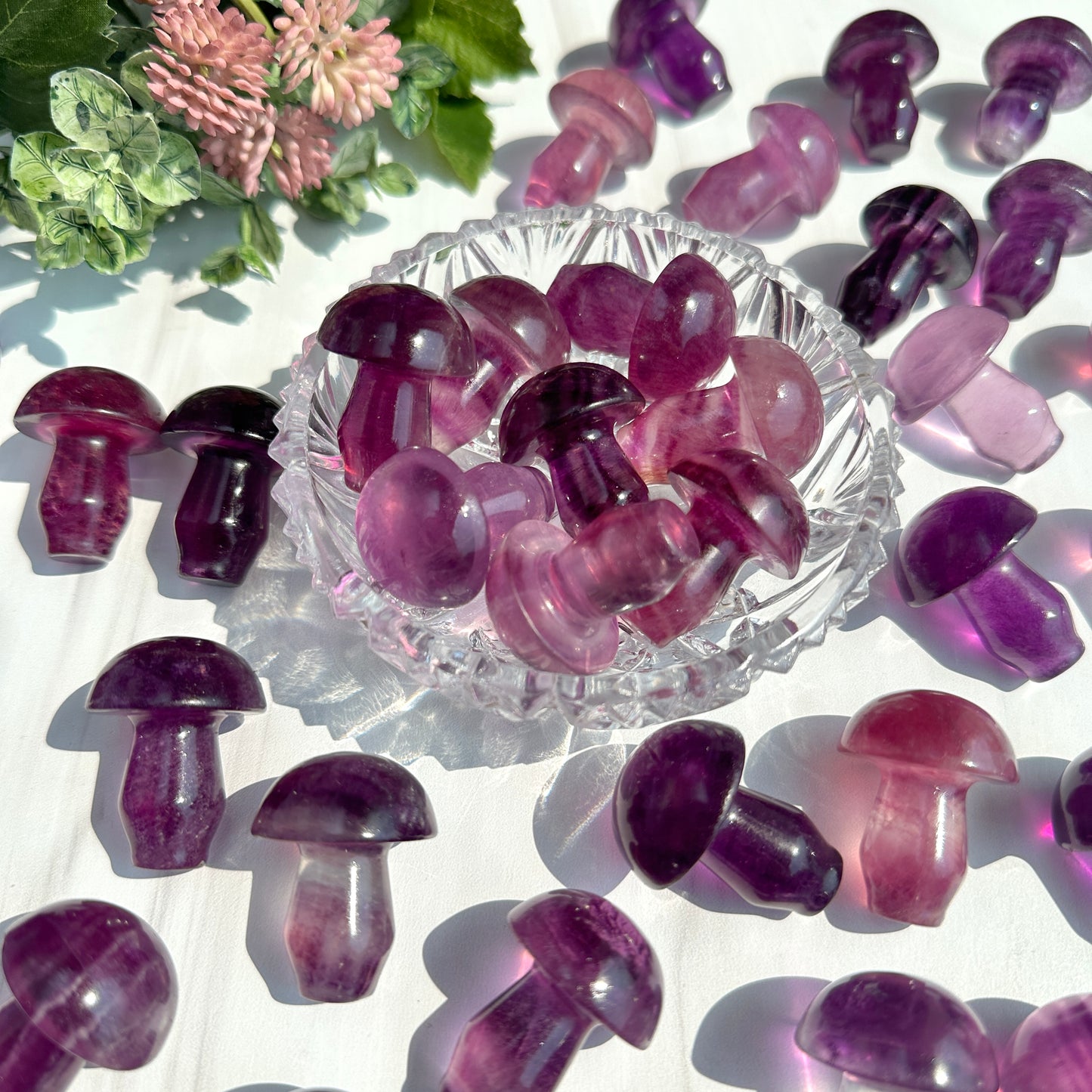 Fluorite Mushroom