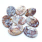 Red Moss Agate Worry Stone