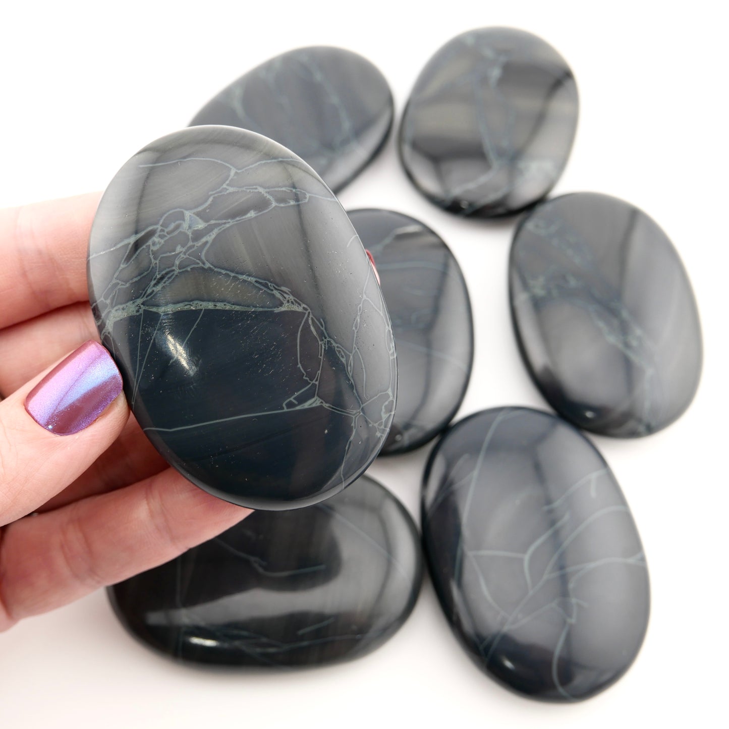Spiderweb Obsidian Palm