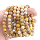Fossil Coral 8mm Bracelet