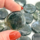 Moss Agate Button