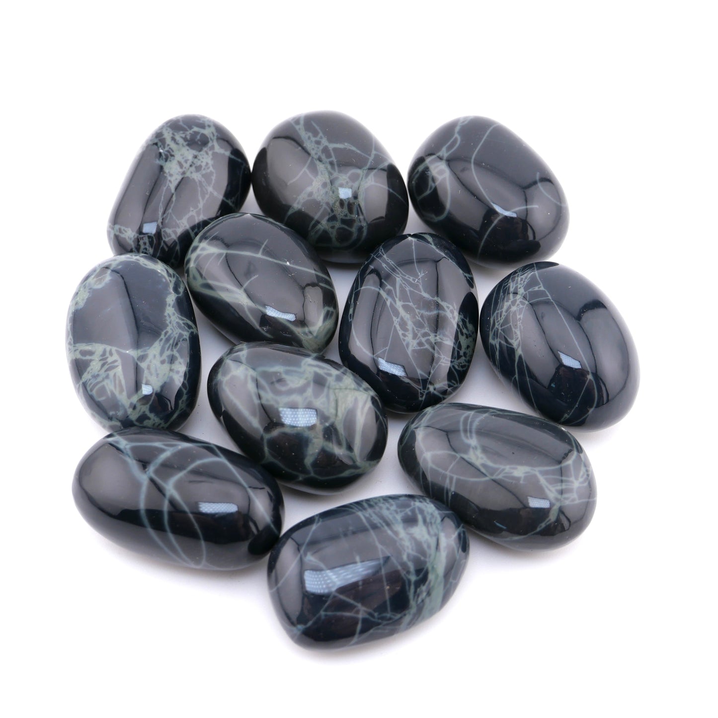 Spiderweb Obsidian Tumble