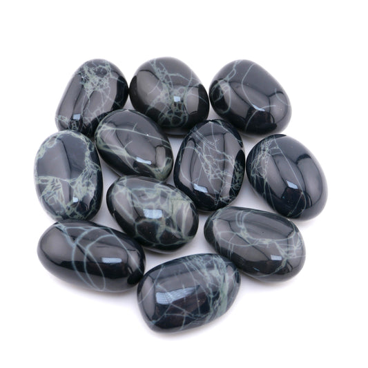 Spiderweb Obsidian Tumble