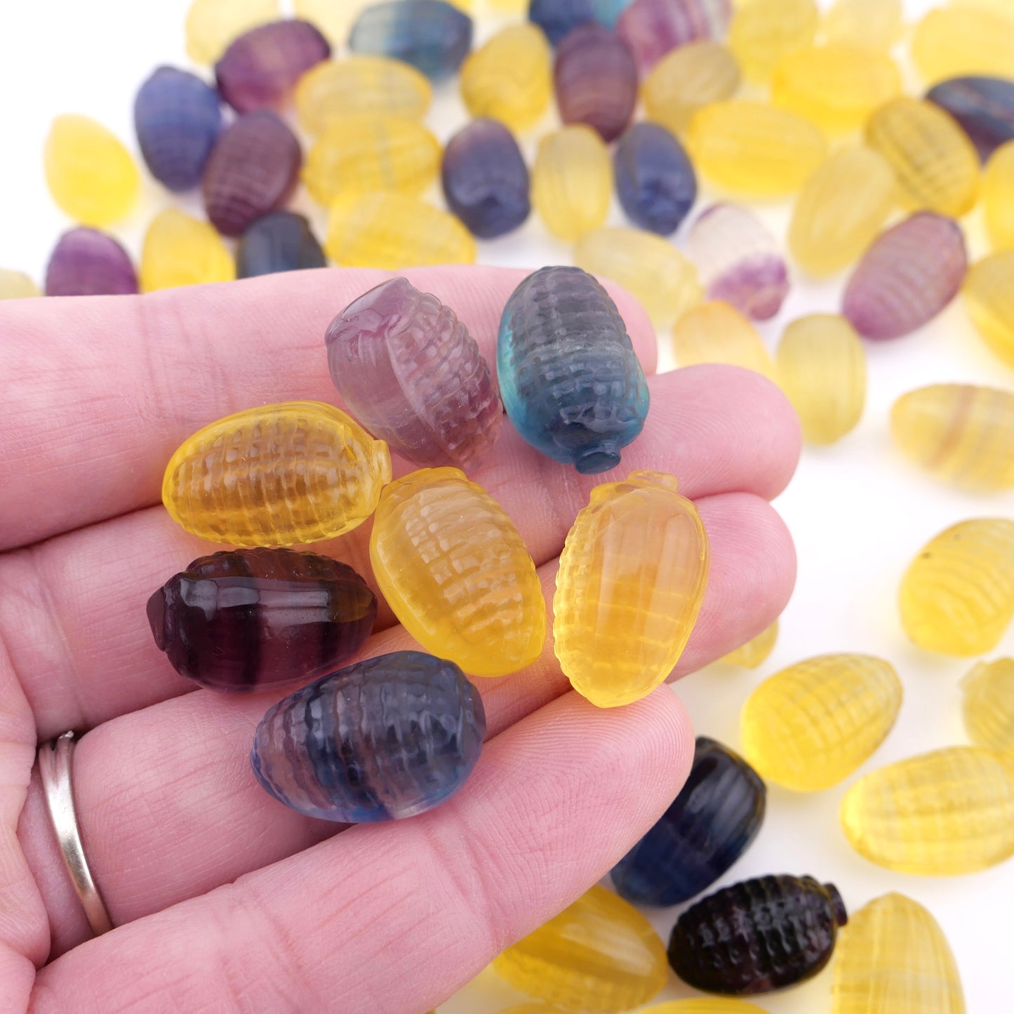 Mini Fluorite Corn