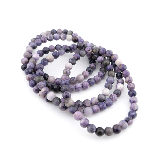 Opalized Fluorite 6mm Bracelet