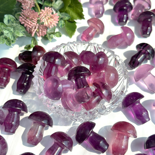 Fluorite Mushroom