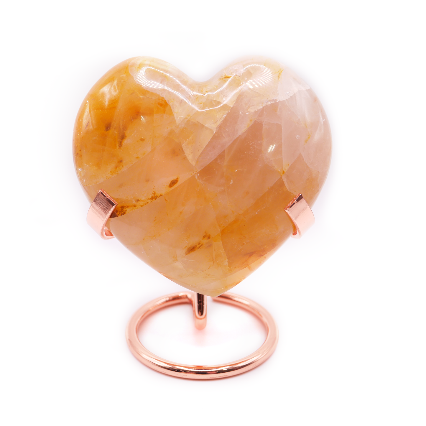 Rose Gold Heart Stand
