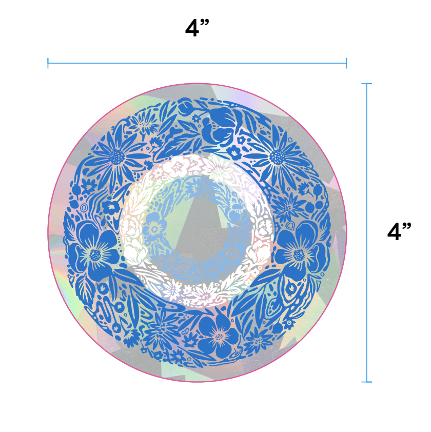 Evil Eye Suncatcher Sticker