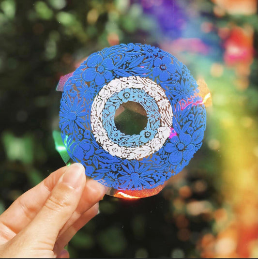 Evil Eye Suncatcher Sticker