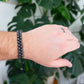 Hematite 6mm Double Row Bracelet