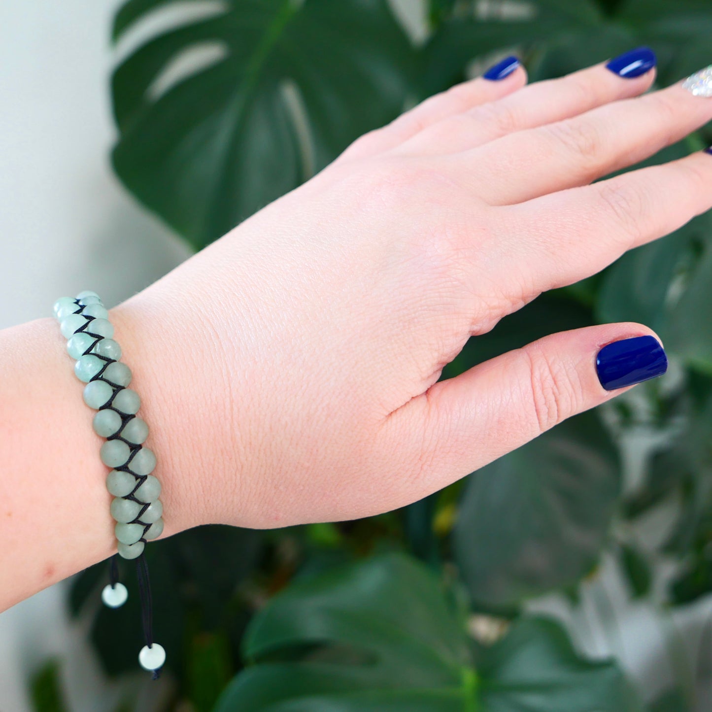 Green Aventurine 6mm Double Row Bracelet