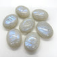 Blue Flash Moonstone Palm Stone