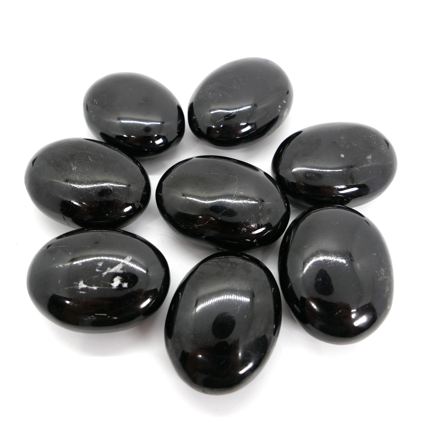 Black Tourmaline Palm Stone