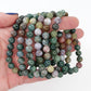 Colorful Moss Agate 8mm Bracelet