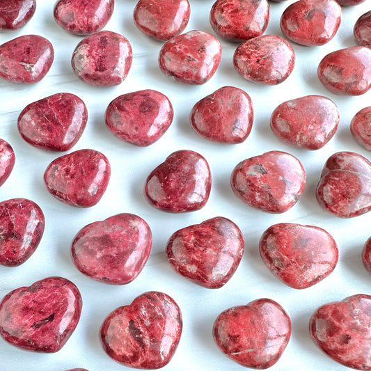Thulite Small Heart