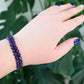 Amethyst 6mm Double Row Bracelet
