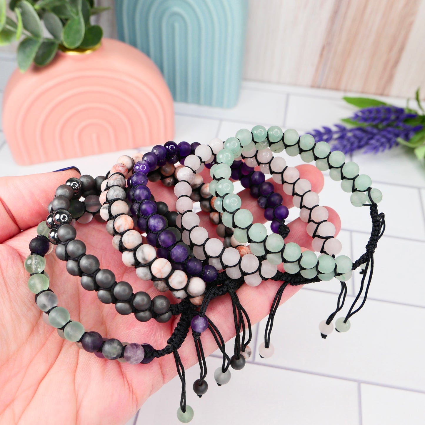 Green Aventurine 6mm Double Row Bracelet