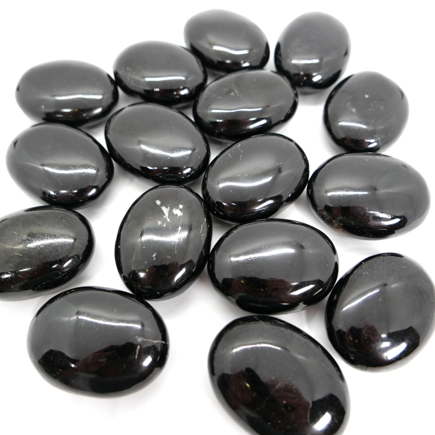 Black Tourmaline Palm Stone