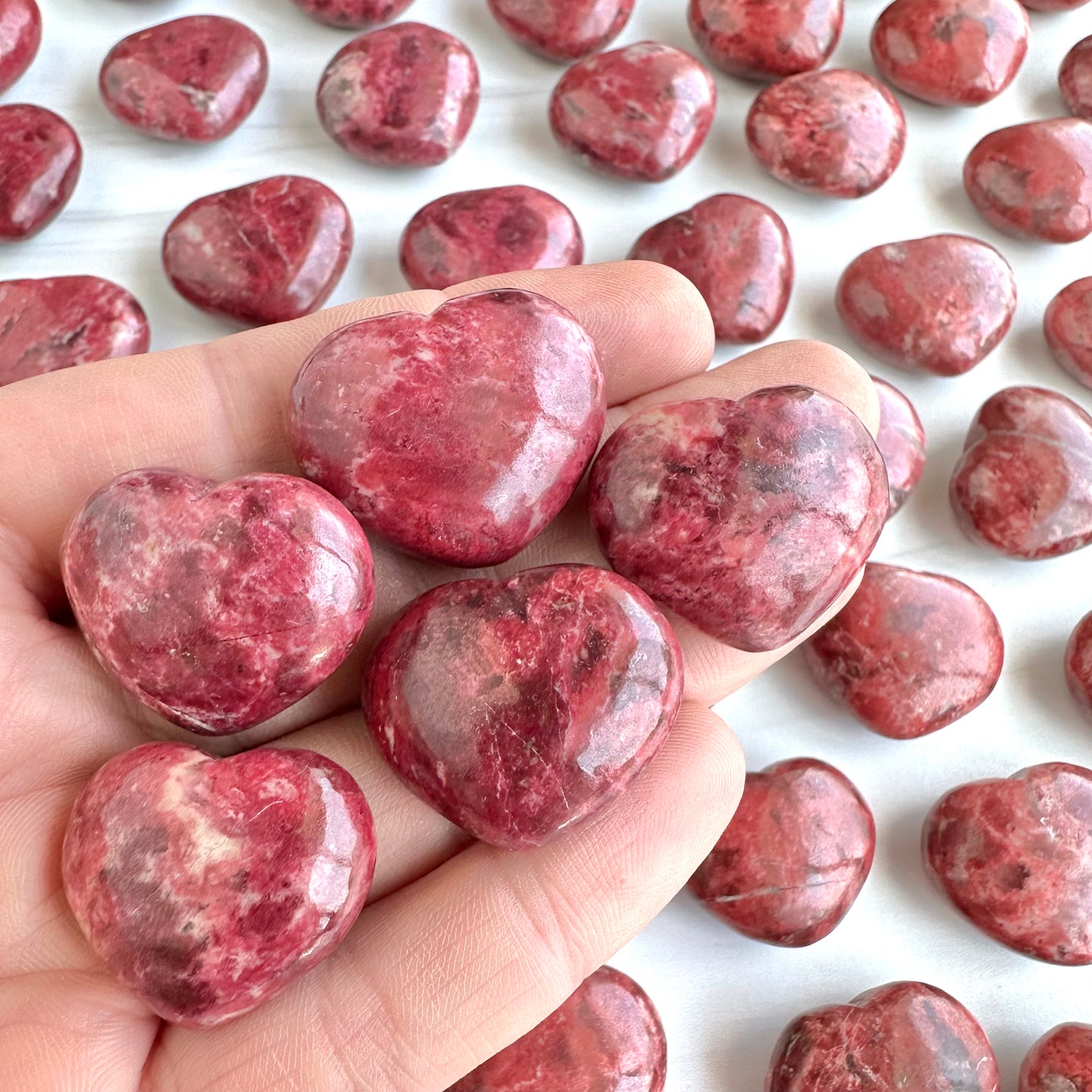 Thulite Small Heart