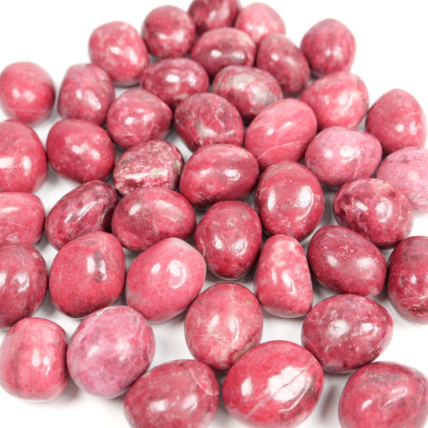 High Quality Norwegian Thulite Tumble