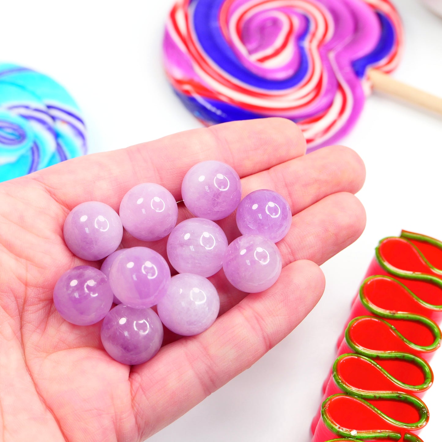 Mini Kunzite Sphere