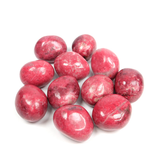 High Quality Norwegian Thulite Tumble