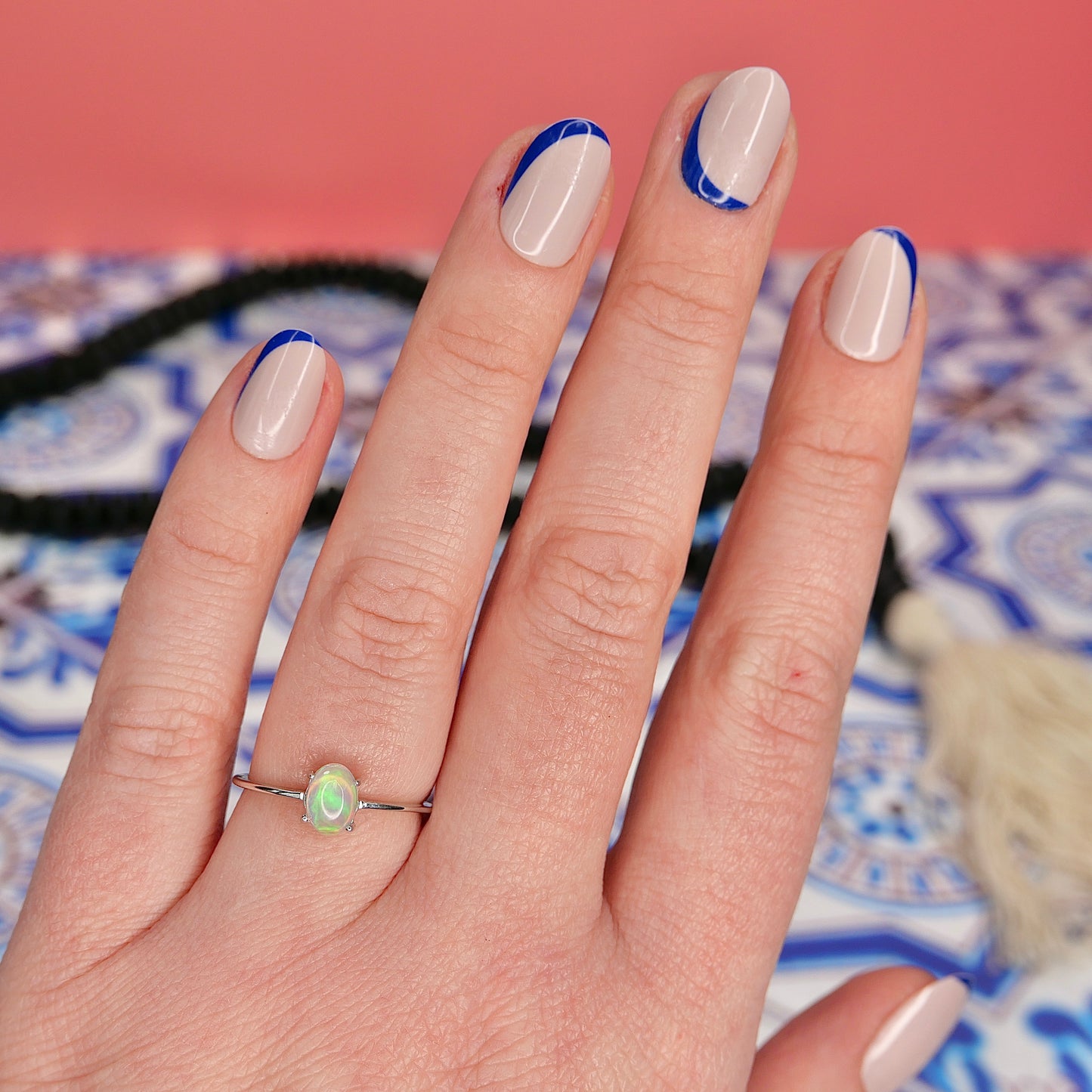 Ethiopian Opal Ring