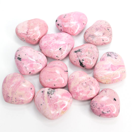 Peruvian Rhodonite Small Heart