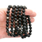 Silver Sheen Obsidian 8mm Bracelet