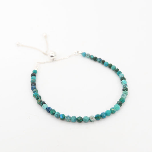 Chrysocolla Adjustable Bracelet